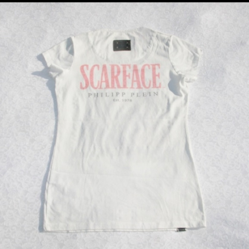 Philipp Plein Couture Rinestone SCARFACE Shirt - Picture 4 of 8